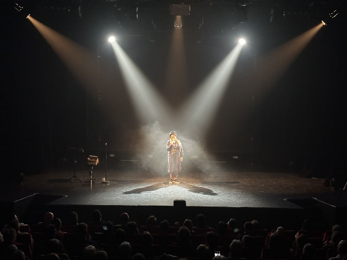 Spectacle de Zidani - Mamie Georgette en mode "Stand-up"
